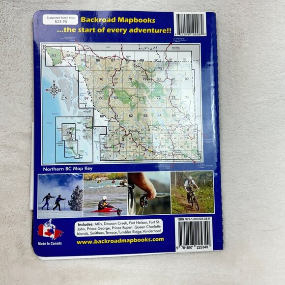 Northern BC Backroad Mapbook - Spiralbound by Russell Mussio - Picture 7 of 7